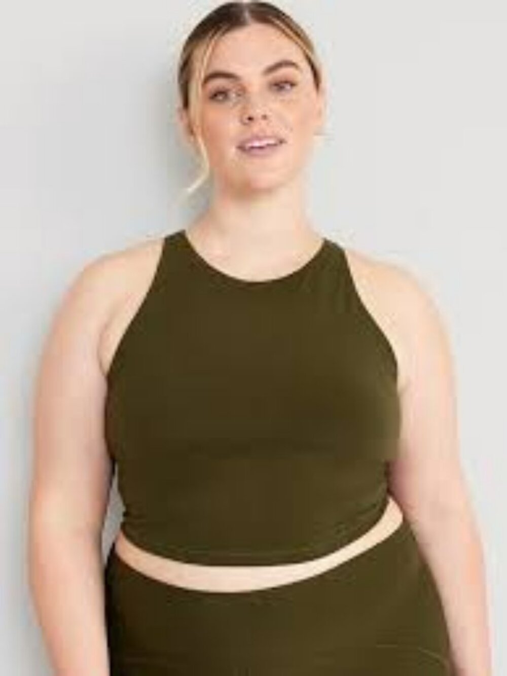 Old Navy Plus Light Support PowerChill Longline Sports Bra 4X